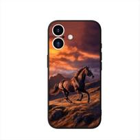 Laisvas bėgantis arklys dėklas, skirtas Motorola Moto G54 G05 G24 G67 G55 G75 G85 G15 G57 G86 Power Edge 50 30 Ultra Fusion neo Pro Motorola Moto G54 Power brown