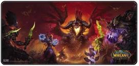 Pelės kilimėlis Blizzard Entertainment World of Warcraft Classic: Onyxia, 94 cm x 42 cm x 0.4 cm, juoda sp./raudona sp.