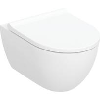 Pakabinamas unitazas Geberit Acanto TurboFlush, 530x355 mm su sėdyne ir dangčiu Soft Close, baltas, 502.774.00.1