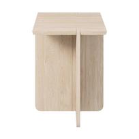 Iš ąžuolo masyvo šoninis stalas 35x35 cm Engawa – Blomus