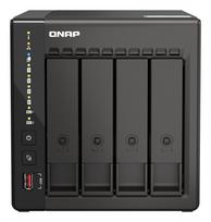 QNAP TS-453E NAS bokštas Intelae Celeronae J6412 8GB 0 TB QNAP QTS Juodas