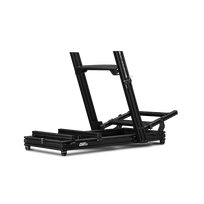 Next Level Racing Aluminium Simulator Cockpit, Wheel Plate Edition | GTElite Lite | Black