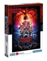 Dėlionė Clementoni Stranger Things, 40 cm x 30 cm, 1000 vnt.
