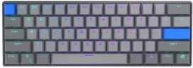 Klaviatūra žaidimams Endorfy Thock V2 Compact ENDORFY Geltona by Gateron belaidė mechaninė su pašvietimu pilka