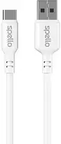 Spello kabelis USB-C na USB-A 1.2m bílá