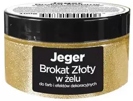 Speciāla krāsa, sienas Jeger Gelis Brokat Gold, zelta, 0.1 l