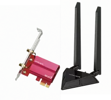 „Mercusys MA49BE BE9300“ trijų dažnių „WiFi7 PCIe“ adapteris