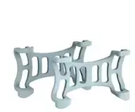 Tractive TRDOG6CMT2 Gumové upevňovací spony pro GPS DOG 6 (2ks) mátová