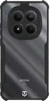 Tactical Quantum Stealth dėklas skirtas Xiaomi Redmi Note 15 Pro+ 5G/Poco M8 Pro skaidrus/juodos spalvos