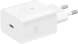 Samsung EP-T4511NWE USB-C 45W Travel Charger / baltas