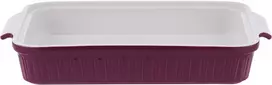 Porcelianinis kepimo indas Zyle ZY1820CDR raudonas, 2 L