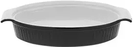 Porcelianinis kepimo indas Zyle ZY1830CDB juodas, 2 L