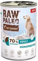 VETEXPERT Raw Paleo Kengūra – drėgnas ėdalas šunims – 400g
