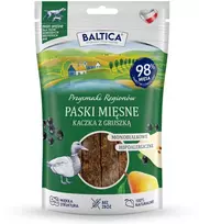 BALTICA Przysmaki Regionów Mėsos juostelės Antiena su kriauše – skanėstas šuniui – 90 g