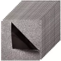 Savaime lipnios kiliminės plytelės 457 x 457 mm (10 vnt.) – Tamsiai ruda spalva