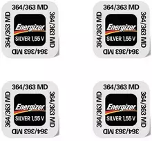 Elementai Energizer 364/363 (SR621SW) 4vnt