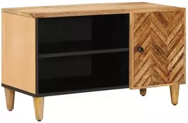 Saugojimo spintos Ruda 80 x 31,5 x 46 cm Kietas mango medis
