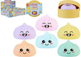 Antistresinis žaislas SQUISHY BAO Dumplings Pastel, 5,5 cm, įv. rūšių