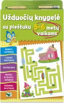 Užduočių knygelė su pieštuku 5-6 metų vaikams - Nėra Autoriaus