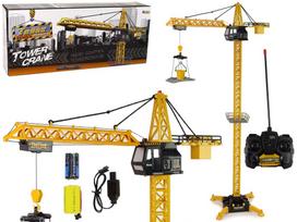RC statybinis kranas 183 cm su garsais