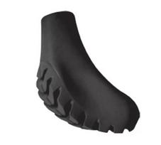 Gabel Šiaurietiško ėjimo lazdų antgaliai Walking Pad XXL Hard 05/27, juodi