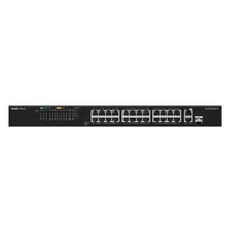 Ruijie Networks RG-ES126FGS-P tinklo komutatorius Ne-valdomas L2 Gigabit Ethernet (10/100/1000) Maitinimas per Eternetą (PoE) Juoda