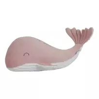 Little Dutch didelis pliušinis žaislas banginis Ocean, rožinė 35 cm