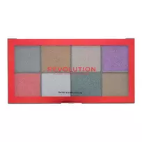 Makeup Revolution, Possessed Glitter, Face Palette, 8 Shades, 12.8 g *Tester