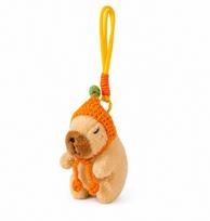 FEIYA Mielas kuprinės pakabukas Kapibara 1196-orange_hat/Vieno d.
