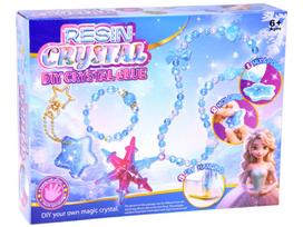 Papuošalų gamybos rinkinys Resin Crystal DIY, įvairių spalvų