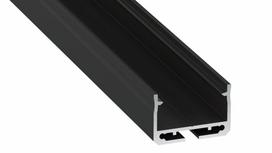 LED profilis SILEDA juodas, lakuotas, 3m