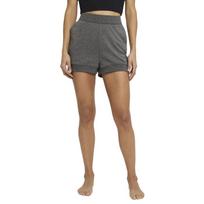 Nike Wmns Yoga French Terry Fleece šortai - Dydis M (DA0756-010 Šortai)