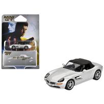 Mini GT Modeliukas 1/64 1999 BMW Z8 *The World is not enough* English Blister Packaging, silver (yra Sandėlyje)