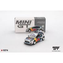 Mini GT Modeliukas 1/64 2004 Ford Puma Rally 1 #16 M-Sport Ford WRT Rally Finland 3rd Place, various (yra Sandėlyje)