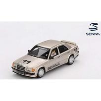 Mini GT Modeliukas 1/64 1984 Mercedes-Benz 190E 2.3-16 #11 Ayrton Senna with Figure Race of Champions (yra Sandėlyje)