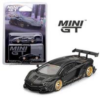 Mini GT Modeliukas 1/64 2025 Lamborghini Aventador LB-Works Limited Edition, matte black (yra Sandėlyje)