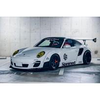 GT Spirit Modeliukas 1/18 2024 Porsche 911 LB-Works Turbo *Resin serie*, white (yra Sandėlyje)