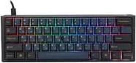 Ducky One 3 Pro Mini Nazca Line Gaming Keyboard, mechanical, 8,000 Hz, Hot Swap, RGB - Cherry MX2A Speed Silver, ANSI (US)