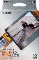Fuji - Instax Wide Instant Film 10 shots Brushed Metal