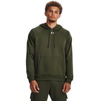 Under Armour Rival Fleece Hoodie Marine Od Green - Dydis 3XL (1379757-390 Džemperiai)