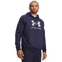 Under Armour Rival Fleece Logo Hd Midnight Navy - Dydis XS (1379758-410 Džemperiai)