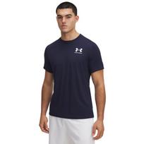 Under Armour Heatgear Fitted SS Tee Midnight Navy/ White - Dydis S (6000939-410 Marškinėliai)