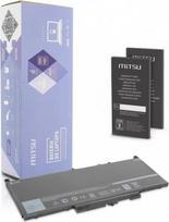 Mitsu Battery for Dell Latitude E7270, E7470 7200 mAh (55 Wh) 7.4 - 7.6 Volt
