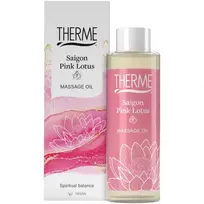 THERME SAIGON Rožinis LOTUS Masažo aliejus, 125 ml