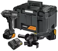 Dewalt Rinkinys MCLAREN 18V XR DCF86 + DCG45 2*5.0AH