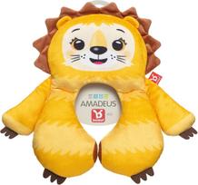 Kelioninė pagalvėlė, vaikiška BenBat Amadeus Lion, geltona sp.
