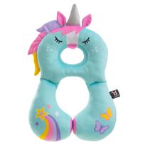 Kelioninė pagalvėlė, vaikiška BenBat Unicorn, mėlyna sp./rožinė sp.