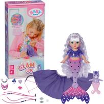 Lėlė su priedais Zapf Creation Baby born Glam Up Aura 871881, 28 cm, violetinė sp.