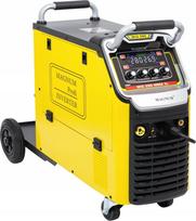 Pusiau automatinis MIG-280 suvirinimo aparatas SEMI-AUTOMATIC SPAW.INV. IGBT 4x4, 300A/60% 400V, MB24/5, GP50, su MMA kabeliais, D300, W16P5 | 27595 | 5905323108202