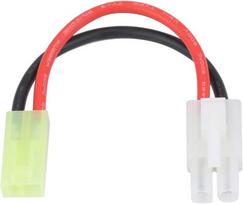 1 vnt. kabelis 16AWG Cm 13 Plug Converter adapteris Tamiya Large Male to Mini Tamiya Female įkrovimo kabelis